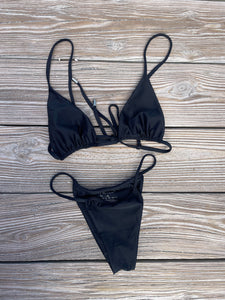 Kaia top | Noir