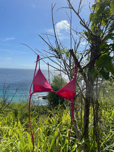 Kaia top | Raspberry