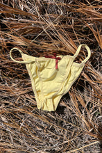 Load image into Gallery viewer, Elle&#39;s Swim exclusive baby yellow bikini bottoms.
