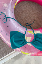 Load image into Gallery viewer, Emerald green halter top by elles swim.
