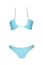 Load image into Gallery viewer, Artic Blue swim bottoms by Elle&#39;s swim.

